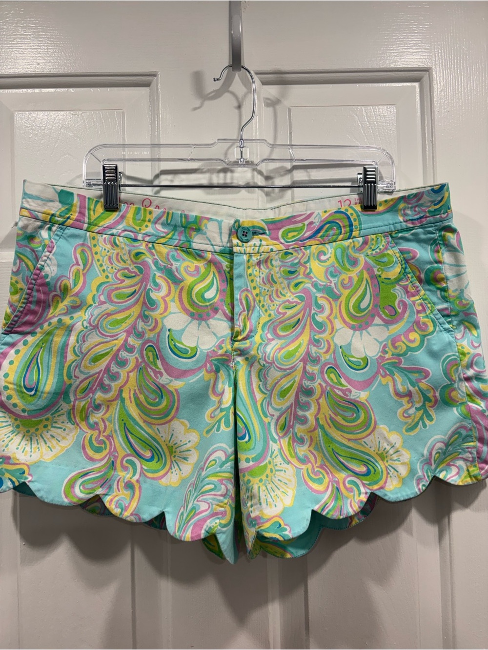 Lilly Pulitzer paisley buttercup shorts